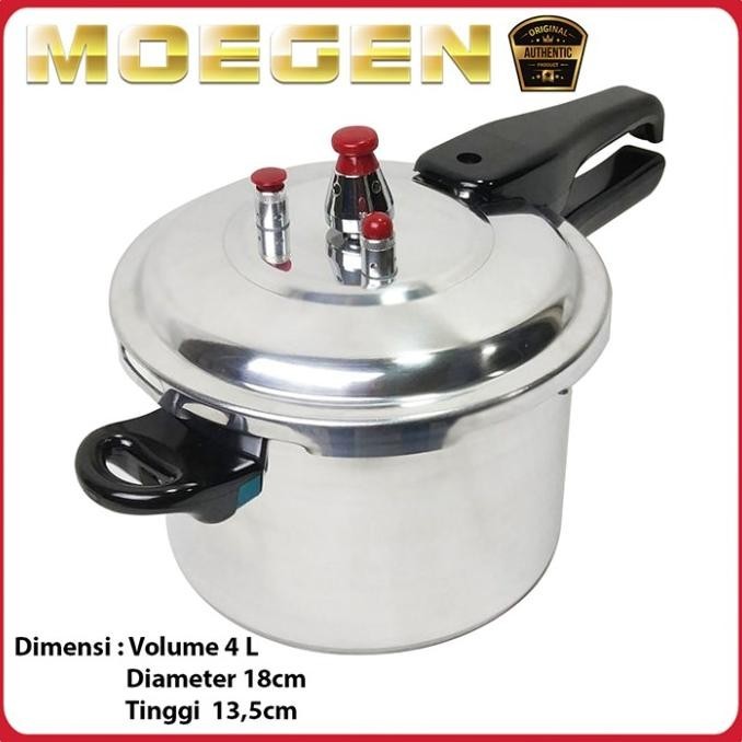 MOEGEN PANCI PRESTO 4 LITER PELUNAK DAGING PRESTO ORIGINAL SERBAGUNA