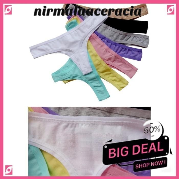 GS NS CELANA GSTRING THONG KATUN NIRMALA ACERACIA INOVATIF 
