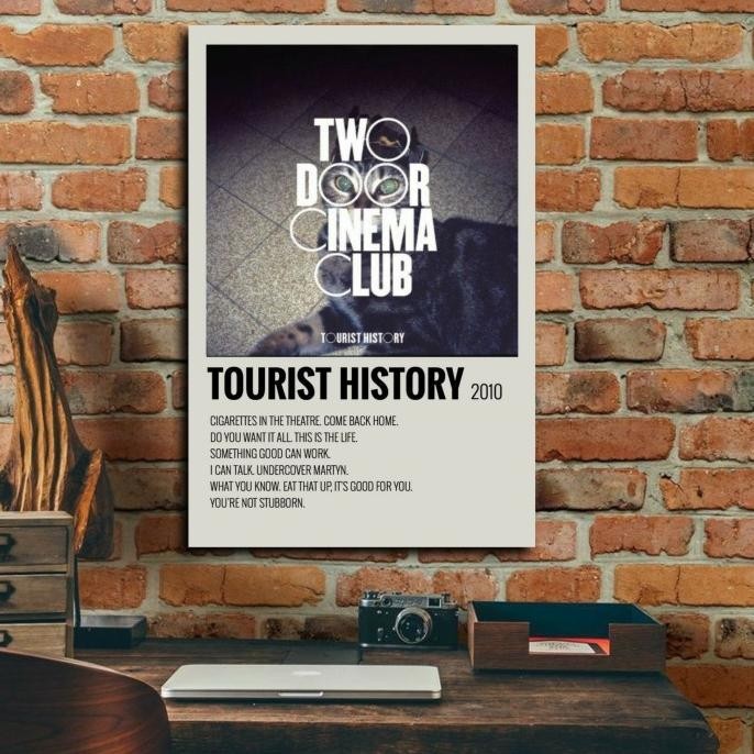 ```````] hiasan dinding pajangan walldecor band two door cinema club