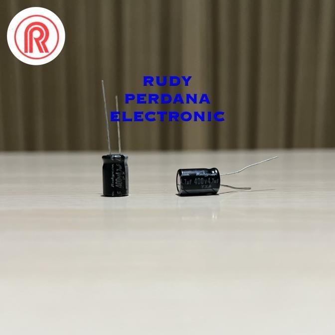 #####] KAPASITOR ELCO ELKO 4.7UF 400V 4.7 UF 400 VOLT