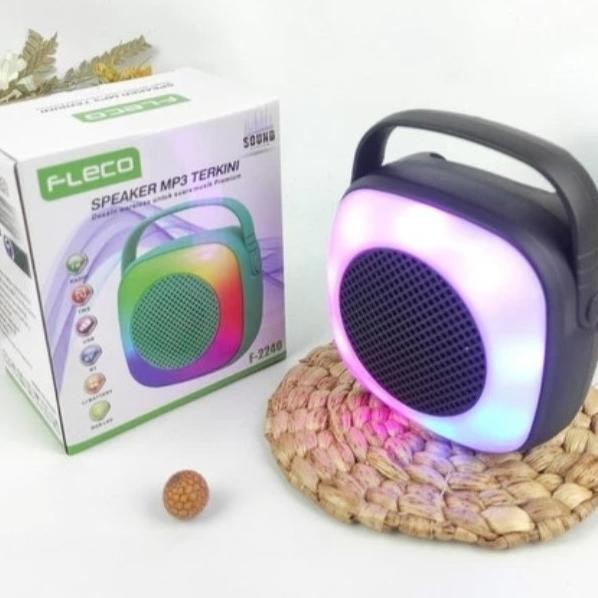 :=:=:=:=] Speaker Portable Bluetooth Fleco F-2240 Original / Speaker Mp3 Fleco