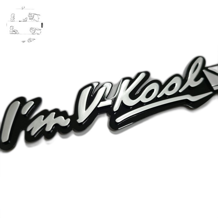 STICKER VKOOL TIMBUL ORIGINAL / STIKER VKOOL PREMIUM