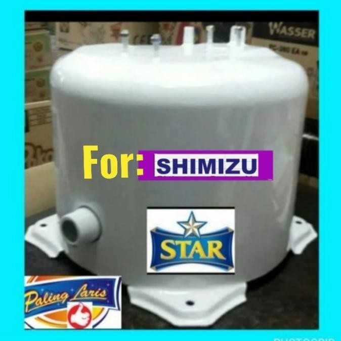 Tangki Pompa Air Shimizu Pc 250 Bit Jet Pump Tabung Goldstar Wilo Gs