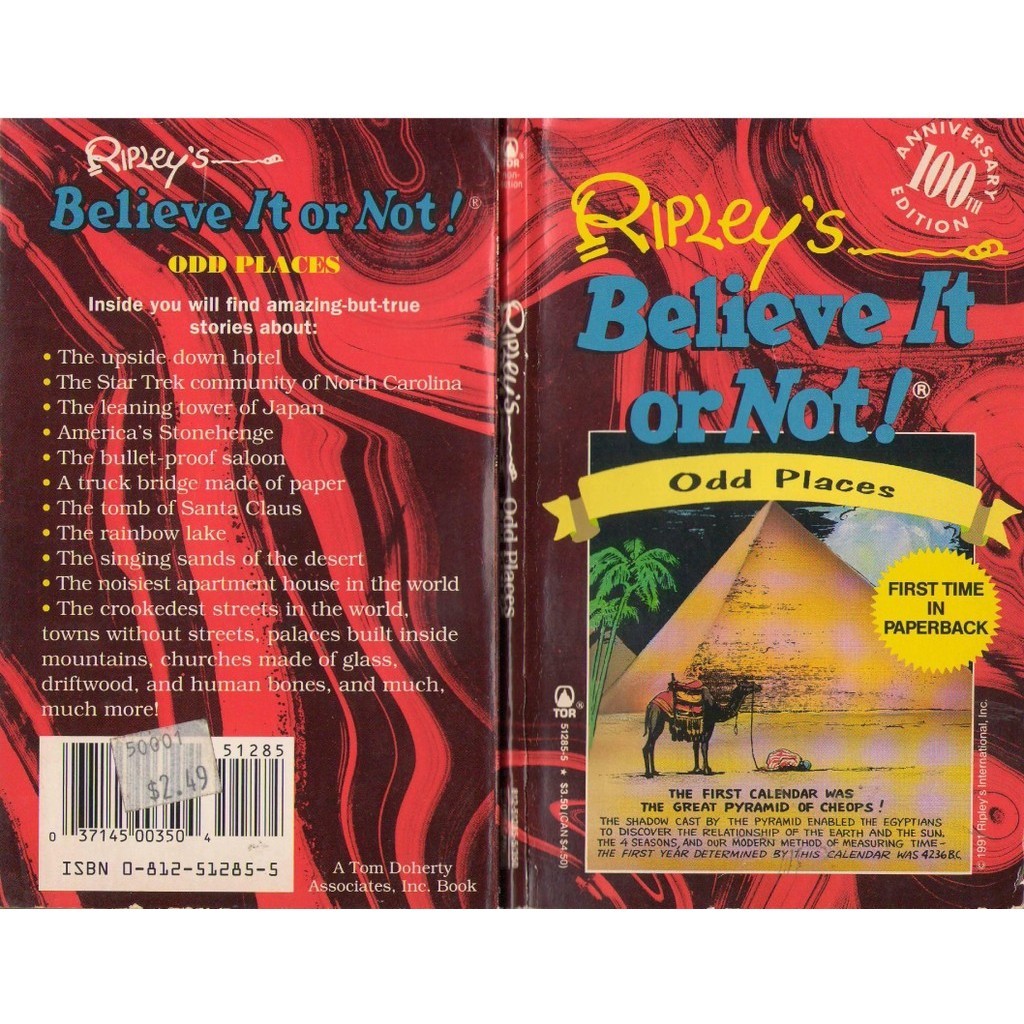 

Ripley's Believe It or Not! - Odd Places ( D )