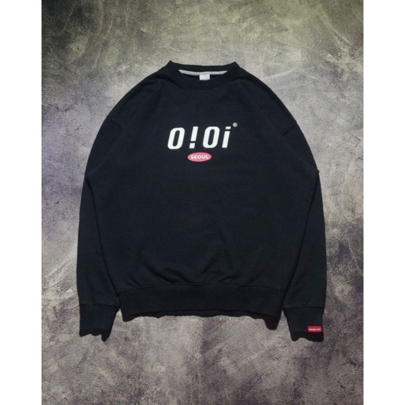 Crewneck 5252 By Oioi Seoul Hitam