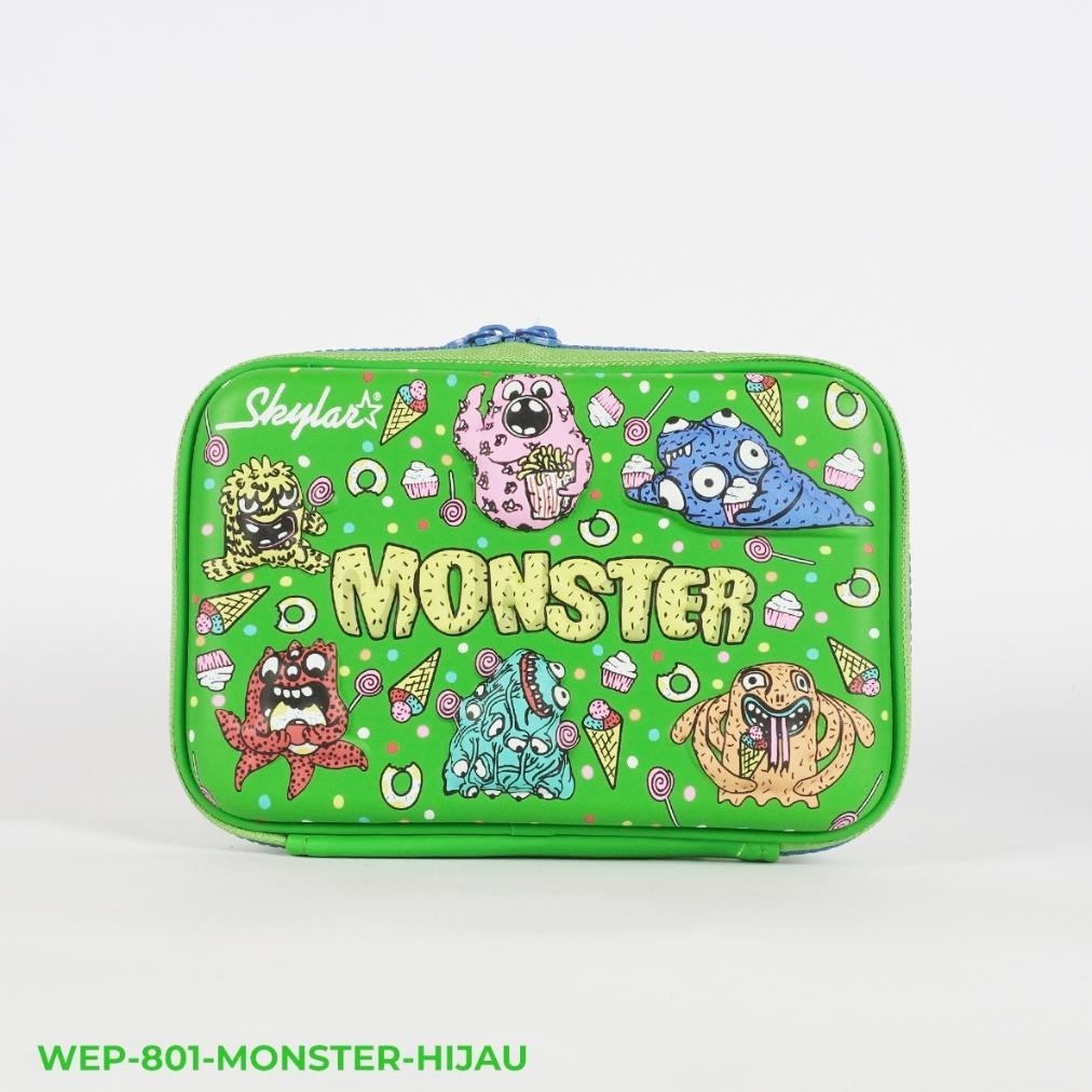 

Kotak Pensil 3D Anak Sekolah Hardcase Kotak Alat Tulis Pencil Timbul Besar BIG SALE