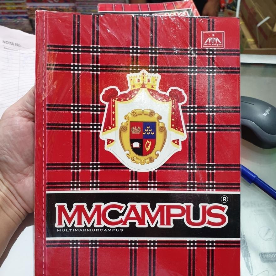 

(10 pcs) Buku Tulis Quarto Pendek MM Campus 58 Lembar BISA COD