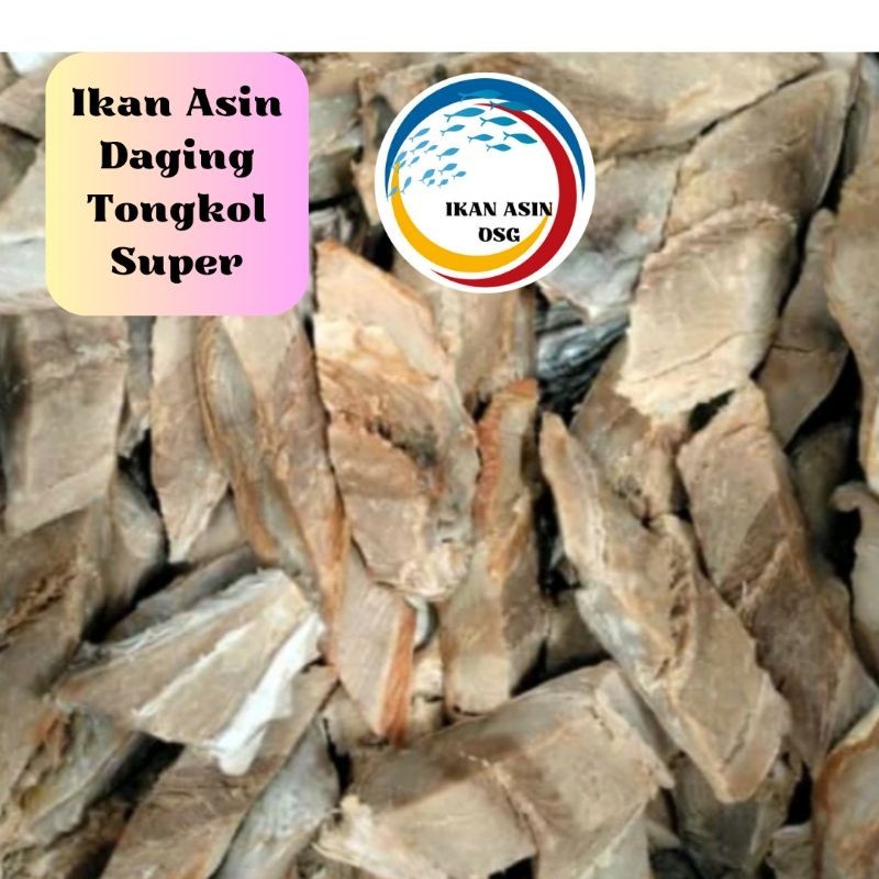 

ikan asin daging tongkol super 500gr