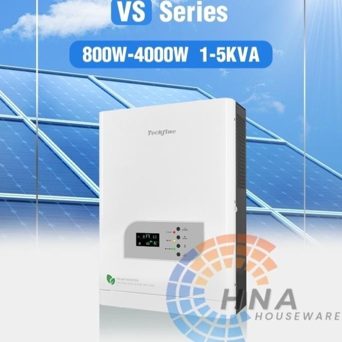 Techfine Inverter hybrid trafo low frequency 3KVA with MPPT 60A