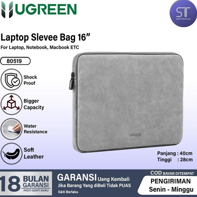 UGREEN Tas Laptop Sleeve Case Macbook iPad Pro 11 13 14 16 inch