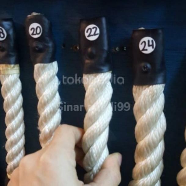 #####] tali tambang nylon 24mm tambang nylon tali tambang nilon hrg per meter