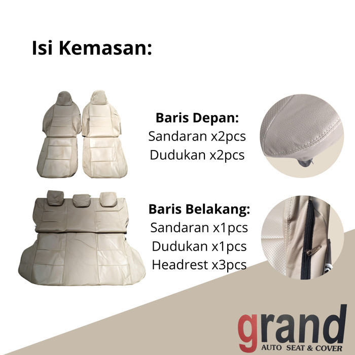 NEW SERIES SARUNG JOK COVER JOK MOBIL DAIHATSU AYLA FULL SET GRAND ORIGINAL ORIGINAL QUALITY