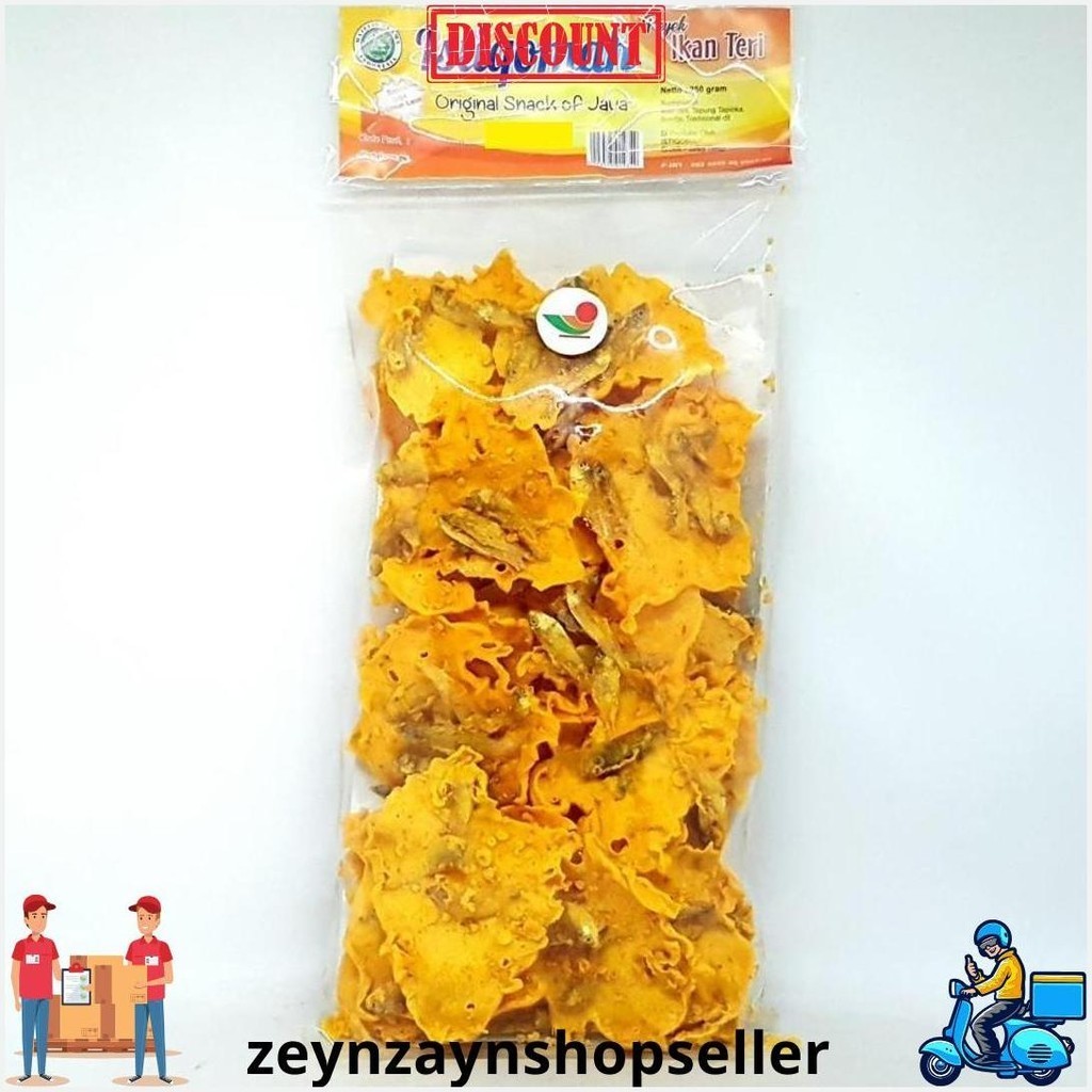 

Istiqomah Peyek Ikan Teri 250Gr | Medan Rempeyek Halal Mui Crispy Asli Original Produk