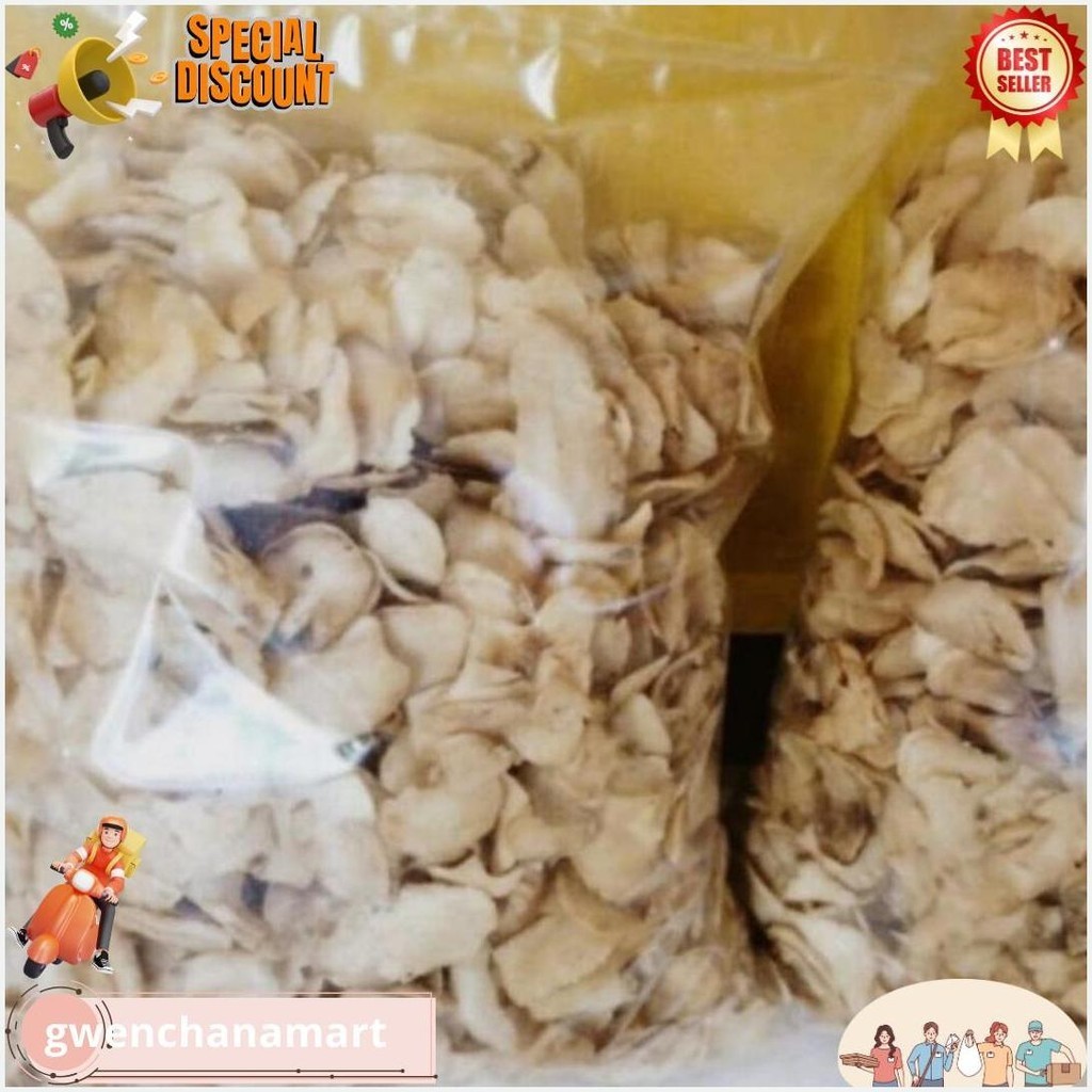 

1 Kg Keripik Gayam Renyah Gurih Tipis Asli Bantul Jogja Termurah Banget