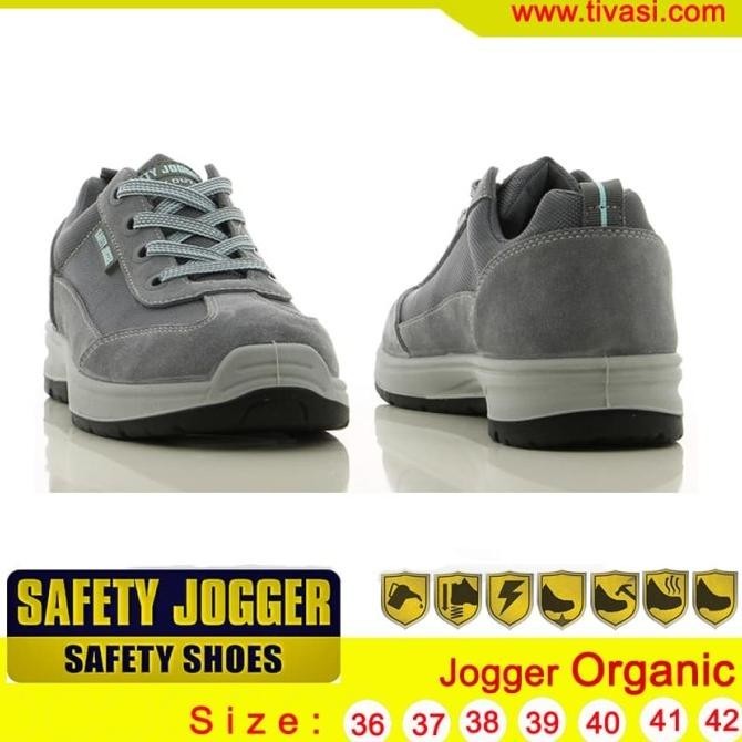 Sepatu Safety Cewek Jogger Organic  Ready