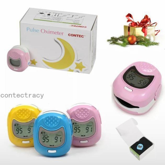 Saturasi Oxygen Baby Bayi Pulse Oxymetri Oximetri Finger SpO2 CONTEC