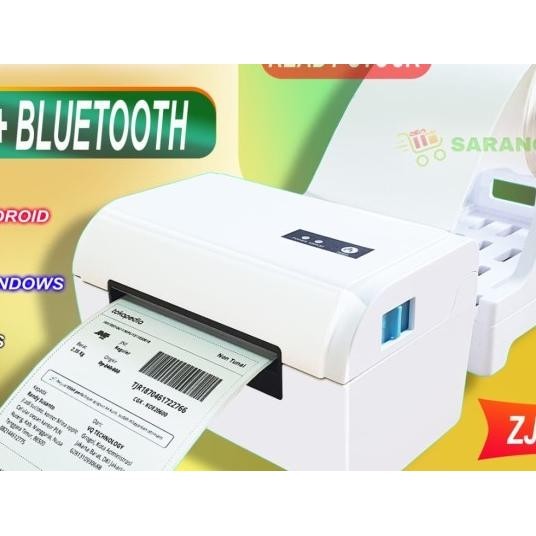 Barcode Printer Label Usb + Bluetooth Lp-9200 Free Holder 110Mm