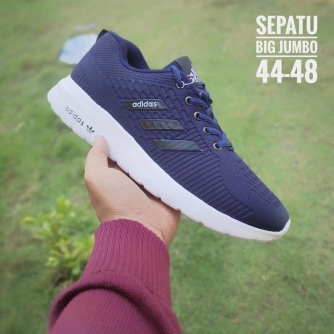 Sepatu Pria Big Size Jumbo Olahraga Sepatu Ukuran 45 Ukuran 46 47