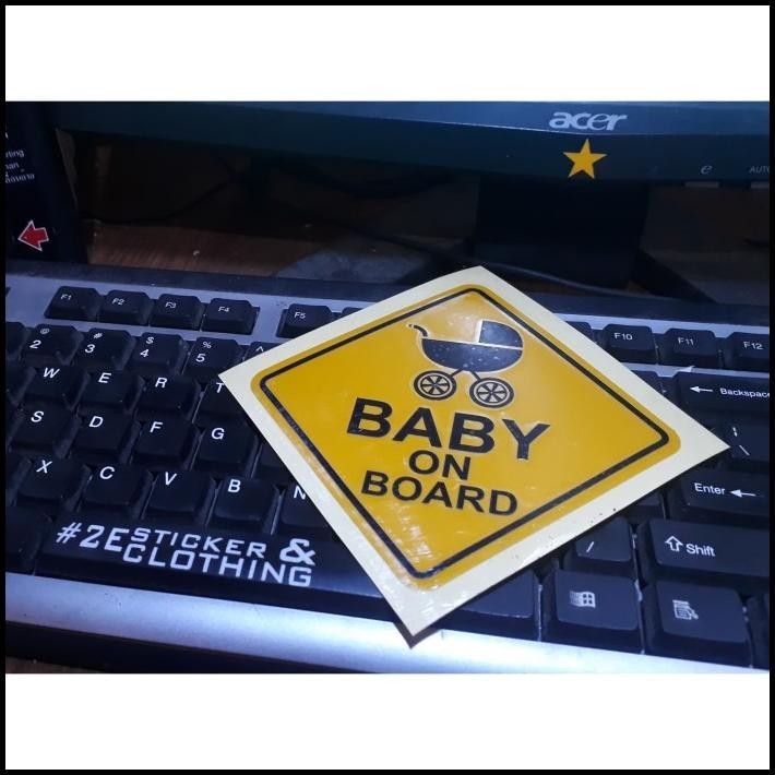 

HOT DEAL STIKER BABY ON BOARD !!