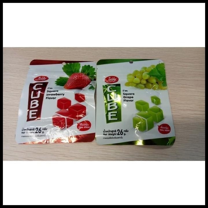 

HOT DEAL JELFY JELLY CUBE - PERMEN MANIS KOTAK - PERMEN THAILAND !!!