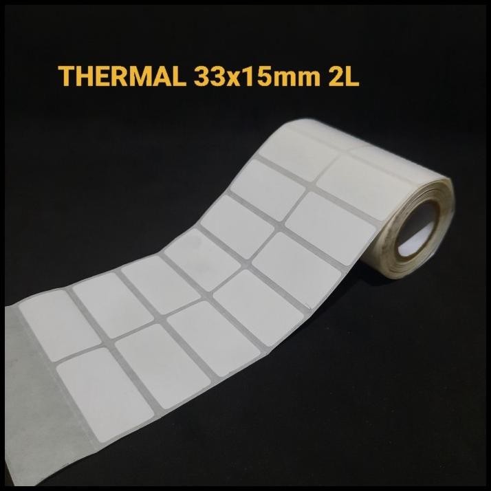 

BEST DEAL LABEL STICKER BARCODE THERMAL 33X15 MM ( 33MM X 15MM | 3.3X1.5CM ) !!!!!