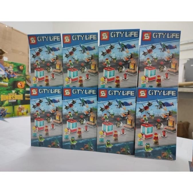 LEGO BRICK SY 6956 CITY LIFE MAINAN ANAK EDUKASI KUALITAS PREMIUM