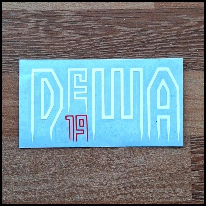 

BEST DEAL STIKER DEWA 19 STICKER CUTTING STICKER BAND INDONESIA !!!
