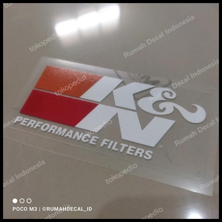 

TERMURAH STIKER K&N !