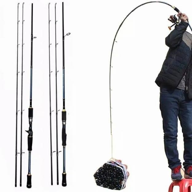 Joran Fiber Carbon Karbon Fishing Of Catch Spinning Casting 180