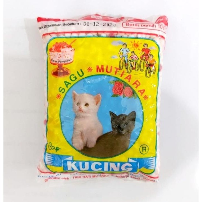 

Terlaris Paling Murah Sagu Mutiara Cap Kucing 100Gr Ready Stok