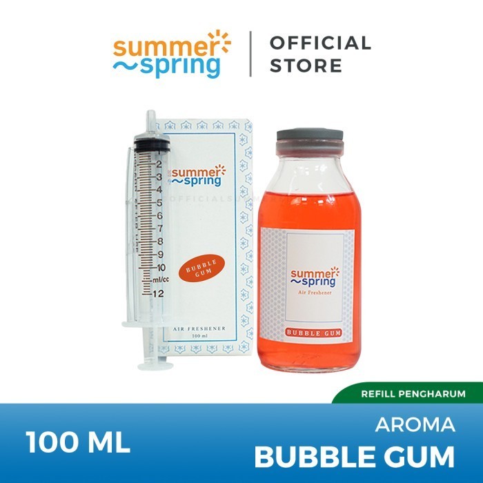 SUMMERSPRING BUBBLE GUM / REFILL PENGHARUM RUANGAN / PARFUM MOBIL