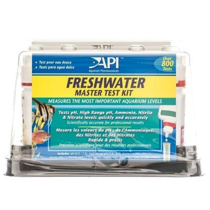 Api Master Test Kit Freshwater Test Ph Amonia Nitrit Nitrat Test Air