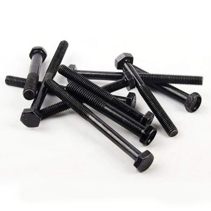 Baja 8.8 Baut M10X180 / Baut 10X180 / M10 X 180 / 10 X 180  Grade 8.8 HTB - High Tensile Bolt Half D