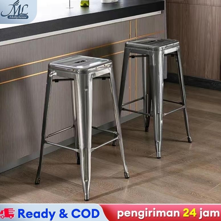Kursi Bar Besi Kursi Persegi Tinggi Kursi Tolix Kursi Tinggi Kursi Besi Kursi Cafe