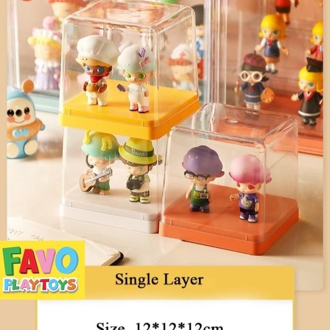 

NEW PRODUK SMALL MULTI FUNCTION ACRYLIC DISPLAY BOX - MINI AKRILIK 12 X 12 X 12 !!!!!