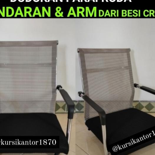 Kursi Lesehan Roda + Sandaran + Tangan (Armrest) + Dudukan