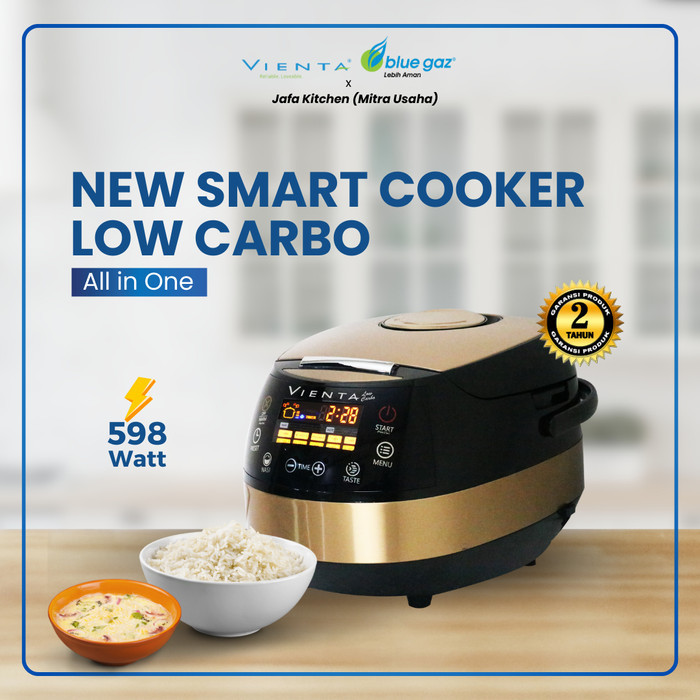 Smart cooker Low Carbo - rice cooker low carbo dari Vienta