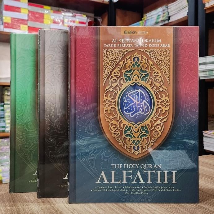 Alquran Alfatih A4, Alquran Tajwid, Alquran Terjemah Per Kata