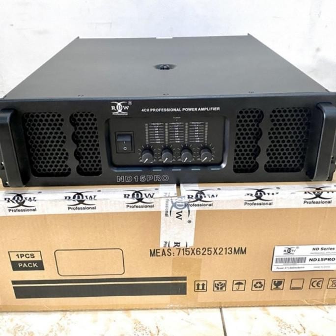 Readyy... Power Amplifier Rdw Nd15Pro / Nd 15Pro / Nd 15 Pro Orinal