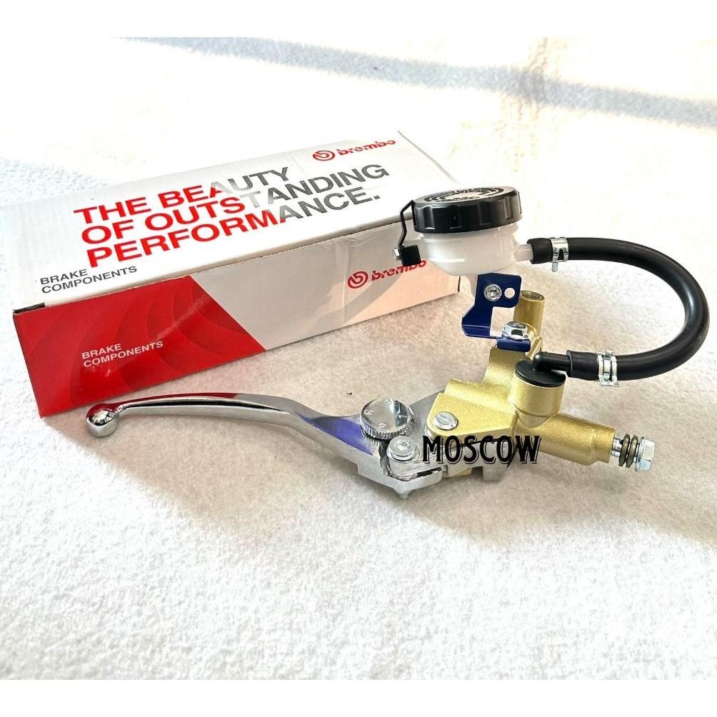 Promo Handle Rem Kanan Krs Gold Master Rem Kanan Brembo Tabung Besar Putih Include Selang Baut Pnp H