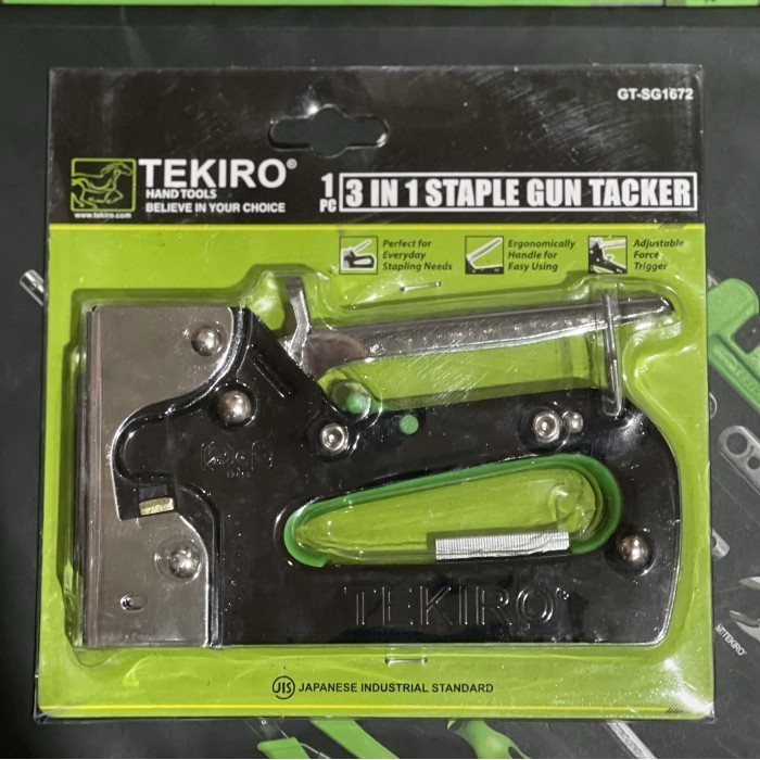 

3 in 1 Staple Gun Tacker Tekiro / necis tembak tekiro 3 in 1 4-14mm
