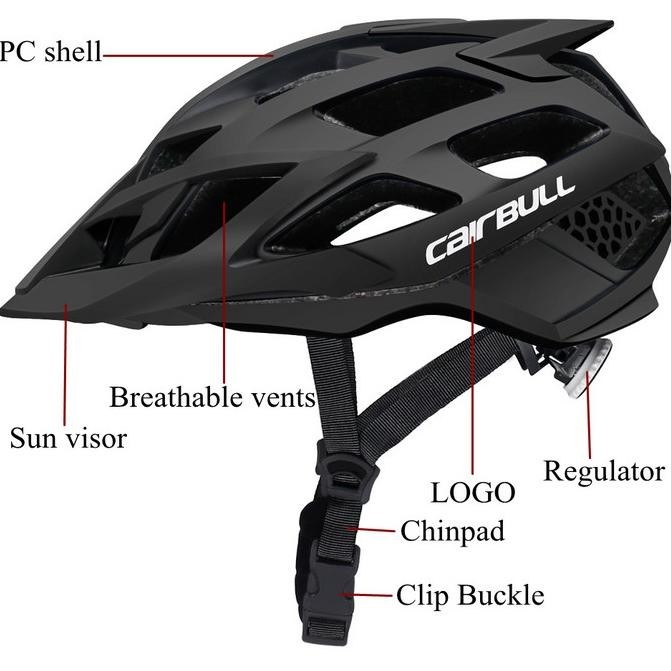 Helm Sepeda Cairbull Allride 2019 Cb-12 Mountain Roadcross Bike Helmet  Ready