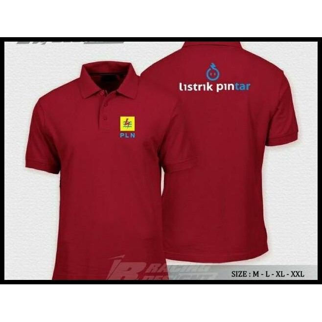 TERMURAH POLOTSHIRT KAOS POLO PLN LISTRIK PINTAR BUMN TERMURAH 