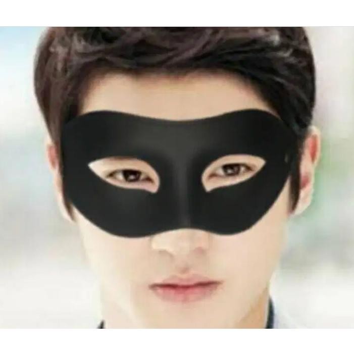 HJK TOPENG PESTA TOPENG PARTY TOPENG HITAM POLOS TOPENG TAHUN BARU TERLARIS