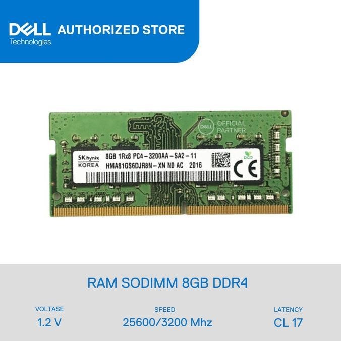Ram Sodimm 8Gb Ddr4, 3200Mhz