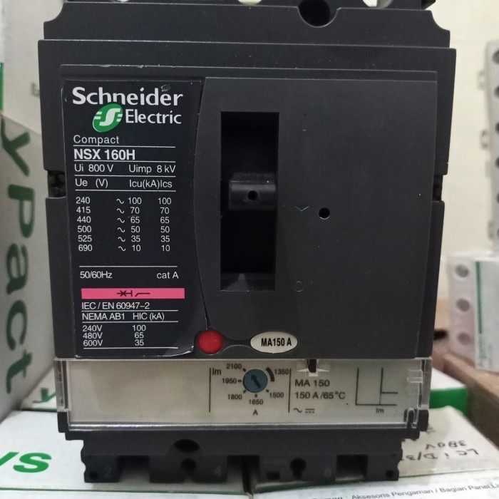 Mccb Schneider Nsx 160H 3P Ma 150A Ori