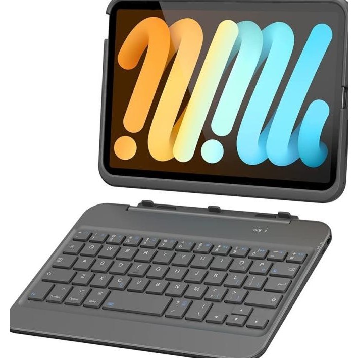 Ipad Mini 6 2021 Case With Magnetic Detachable Keyboard