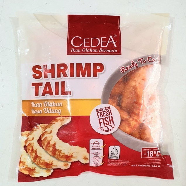 

CEDEA SHRIMP TAIL 450 GR