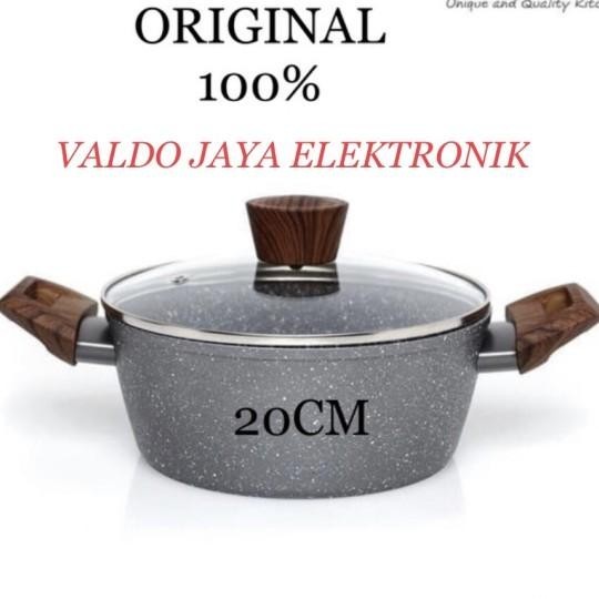 Cypruz Panci Marble Series+Tutup Pi-0735/Panci Marble Cypruz Pi0735