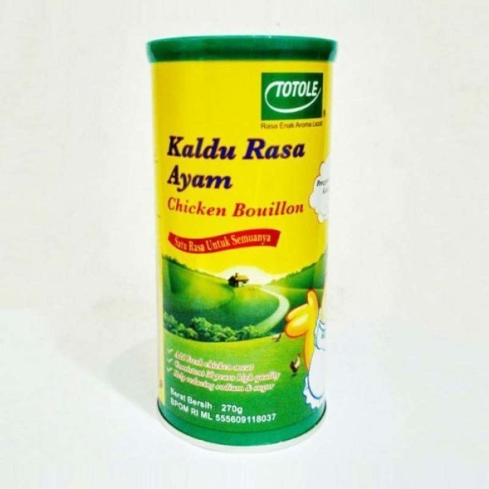 

Totole Granulated Chicken Powder Bubuk Kaldu Ayam 270Gr